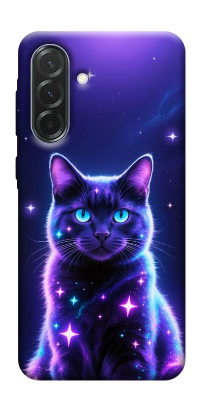 Чехол itsPrint Galaxy purple cat для Samsung Galaxy A57 5G, животные, купить оптом с доставкой