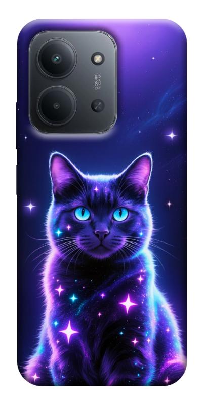 Чехол itsPrint Galaxy purple cat для Xiaomi Redmi 15C (EU), котики, купить оптом с доставкой