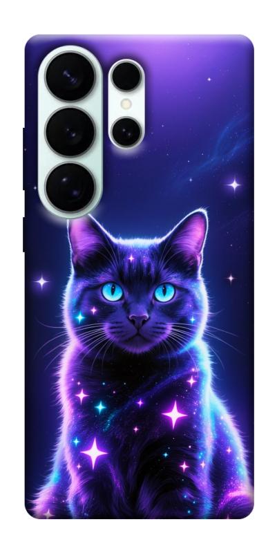 Чехол itsPrint Galaxy purple cat для Samsung Galaxy S26 Ultra, котики, купить оптом с доставкой