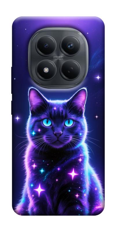Чохол itsPrint Galaxy purple cat для Xiaomi Redmi Note 15 4G/5G (EU), котики, купити оптом з доставкою