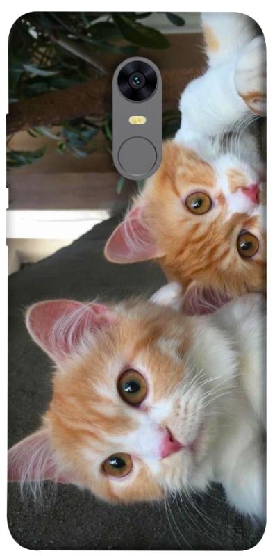 Чехол itsPrint Fluffy Duo для Xiaomi Redmi 5 Plus / Redmi Note 5 (Single Camera), животные, купить оптом с доставкой