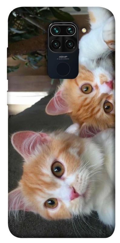 Чехол itsPrint Fluffy Duo для Xiaomi Redmi Note 9 / Redmi 10X, животные, купить оптом с доставкой