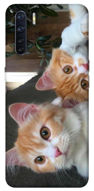 Чехол itsPrint Fluffy Duo для Oppo A91, животные, купить оптом с доставкой