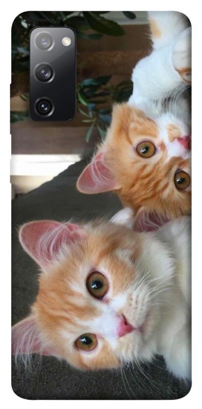 Чехол itsPrint Fluffy Duo для Samsung Galaxy S20 FE, животные, купить оптом с доставкой
