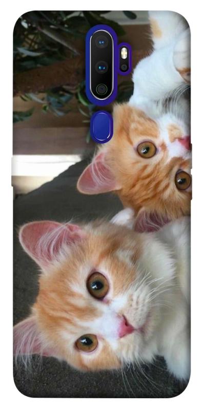 Чехол itsPrint Fluffy Duo для Oppo A5 (2020) / Oppo A9 (2020), животные, купить оптом с доставкой