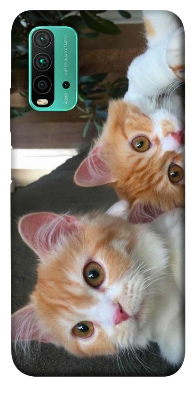 Чехол itsPrint Fluffy Duo для Xiaomi Redmi Note 9 4G / Redmi 9 Power / Redmi 9T, животные, купить оптом с доставкой