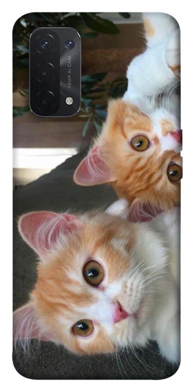 Чехол itsPrint Fluffy Duo для Oppo A54 4G, животные, купить оптом с доставкой
