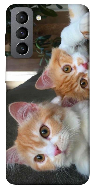 Чехол itsPrint Fluffy Duo для Samsung Galaxy S21 FE, животные, купить оптом с доставкой