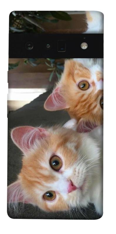 Чохол itsPrint Fluffy Duo для Google Pixel 6 Pro, тварини, купити оптом з доставкою