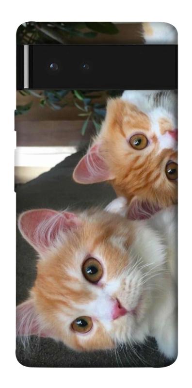 Чохол itsPrint Fluffy Duo для Google Pixel 6, тварини, купити оптом з доставкою