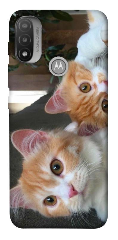 Чехол itsPrint Fluffy Duo для Motorola Moto E20, животные, купить оптом с доставкой