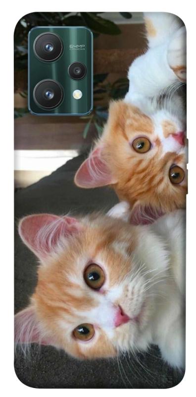 Чехол itsPrint Fluffy Duo для Realme 9 Pro, животные, купить оптом с доставкой