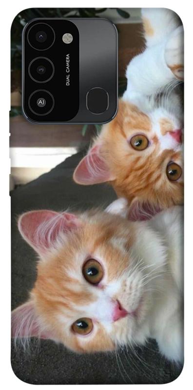 Чехол itsPrint Fluffy Duo для TECNO Spark 8C, животные, купить оптом с доставкой