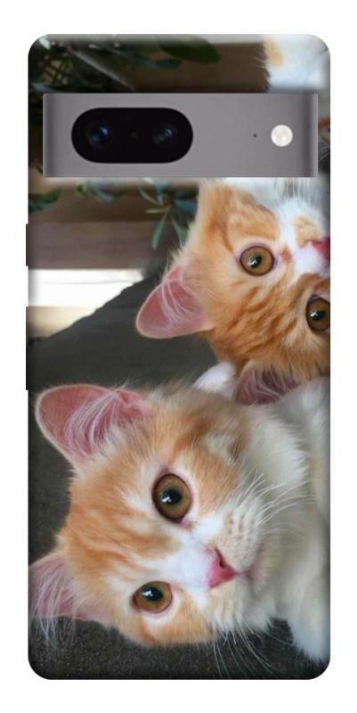Чехол itsPrint Fluffy Duo для Google Pixel 7, животные, купить оптом с доставкой