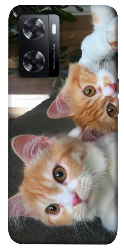 Чехол itsPrint Fluffy Duo для Oppo A57s, животные, купить оптом с доставкой