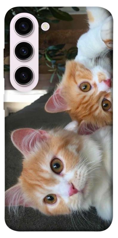 Чехол itsPrint Fluffy Duo для Samsung Galaxy S23+, животные, купить оптом с доставкой