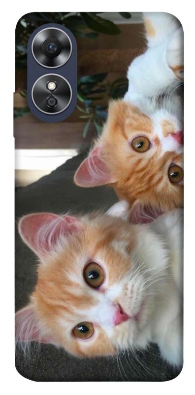 Чехол itsPrint Fluffy Duo для Oppo A17, животные, купить оптом с доставкой