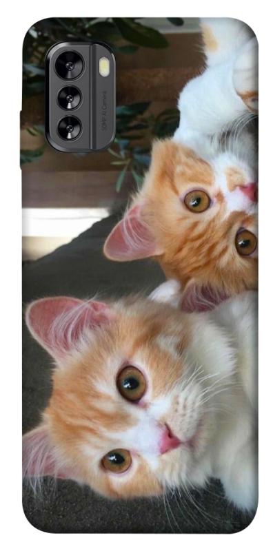 Чехол itsPrint Fluffy Duo для Nokia G60, животные, купить оптом с доставкой