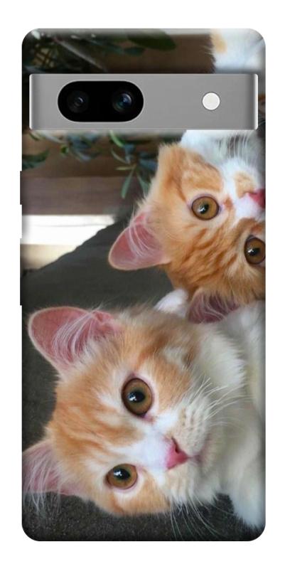 Чехол itsPrint Fluffy Duo для Google Pixel 7a, животные, купить оптом с доставкой