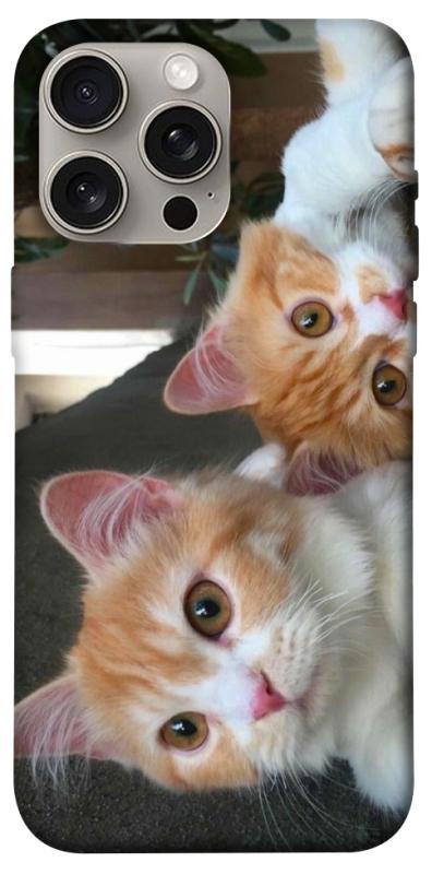 Чохол itsPrint Fluffy Duo для Apple iPhone 15 Pro Max (6.7"), тварини, купити оптом з доставкою