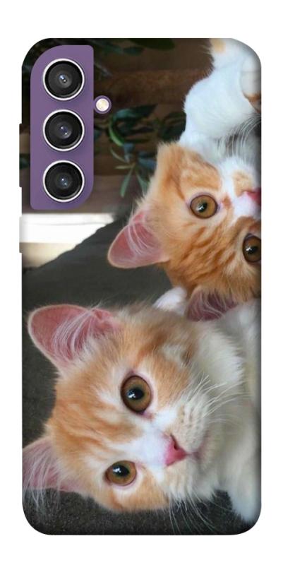 Чехол itsPrint Fluffy Duo для Samsung Galaxy S23 FE, животные, купить оптом с доставкой