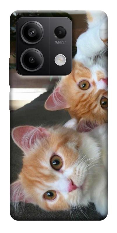 Чехол itsPrint Fluffy Duo для Xiaomi Redmi Note 13 5G, животные, купить оптом с доставкой