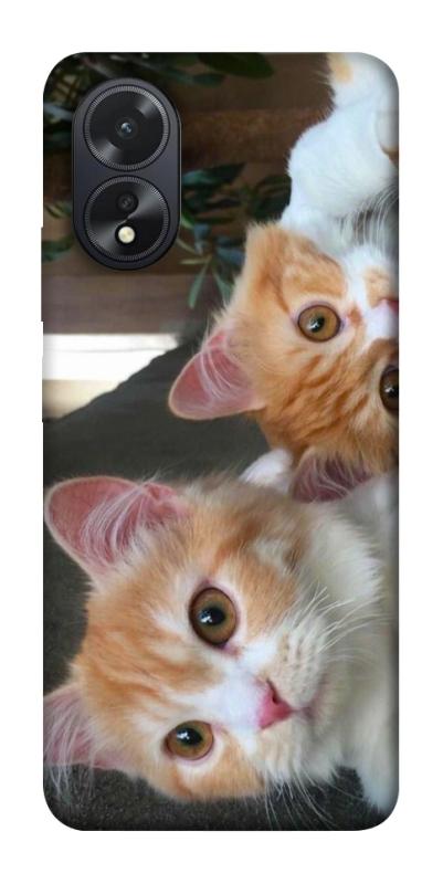 Чехол itsPrint Fluffy Duo для Oppo A38, животные, купить оптом с доставкой