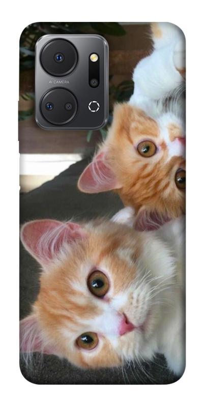 Чехол itsPrint Fluffy Duo для Huawei Honor X7a, животные, купить оптом с доставкой