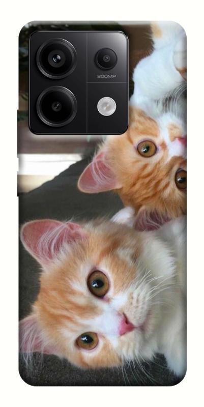 Чехол itsPrint Fluffy Duo для Xiaomi Redmi Note 13 Pro 4G, животные, купить оптом с доставкой
