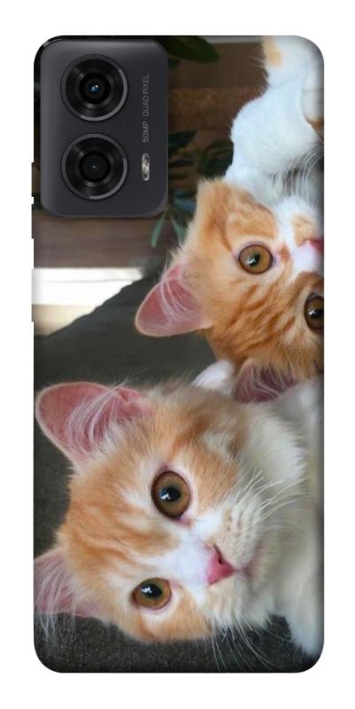 Чехол itsPrint Fluffy Duo для Motorola Moto G24, животные, купить оптом с доставкой