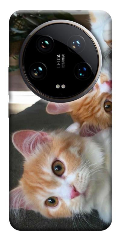 Чехол itsPrint Fluffy Duo для Xiaomi 14 Ultra, животные, купить оптом с доставкой
