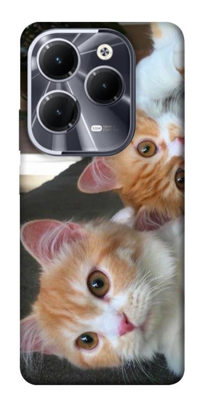 Чехол itsPrint Fluffy Duo для Infinix Hot 40, животные, купить оптом с доставкой