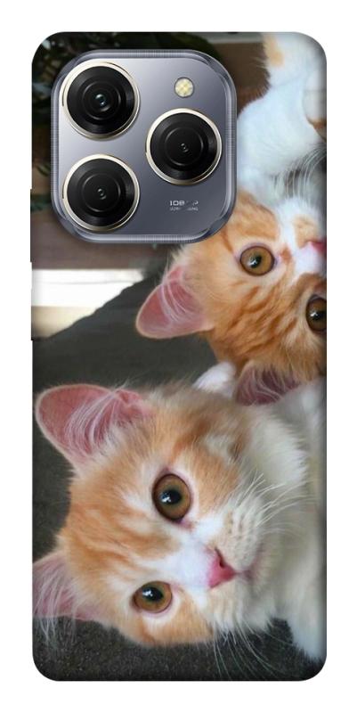 Чехол itsPrint Fluffy Duo для TECNO Spark 20 Pro, животные, купить оптом с доставкой