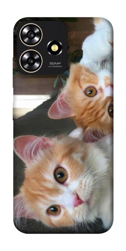 Чехол itsPrint Fluffy Duo для ZTE Blade A73 4G, животные, купить оптом с доставкой