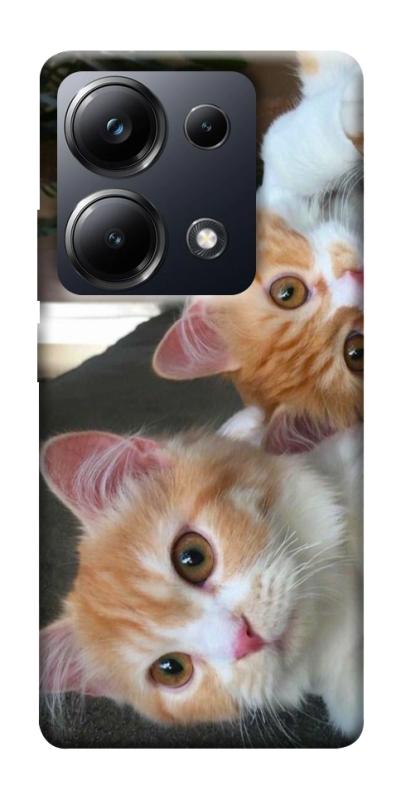 Чехол itsPrint Fluffy Duo для Xiaomi Redmi 13 4G / Poco M6 4G, животные, купить оптом с доставкой