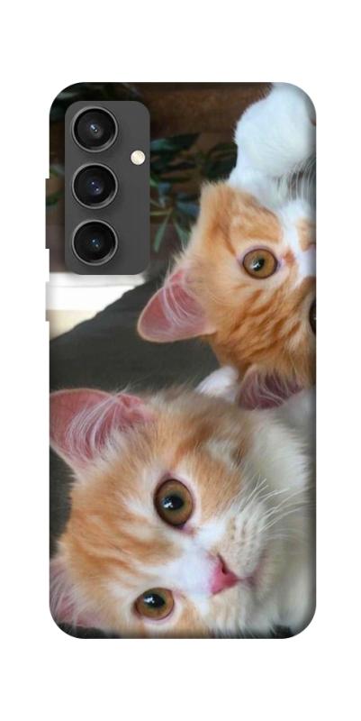 Чехол itsPrint Fluffy Duo для Samsung Galaxy S24 FE, животные, купить оптом с доставкой