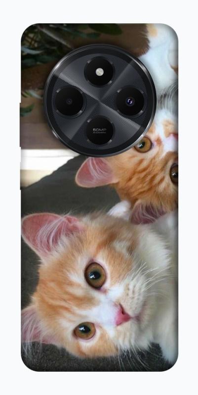 Чехол itsPrint Fluffy Duo для Xiaomi Redmi 14C / Poco C75, животные, купить оптом с доставкой