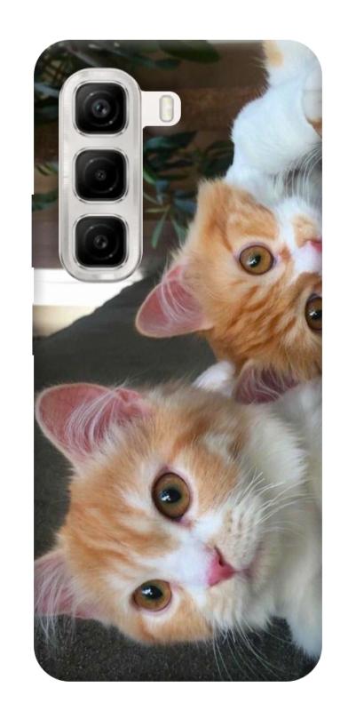 Чохол itsPrint Fluffy Duo для Infinix Hot 50 4G, тварини, купити оптом з доставкою