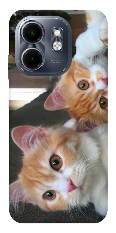 Чехол itsPrint Fluffy Duo для Infinix Smart 9 4G / Hot 50i, животные, купить оптом с доставкой