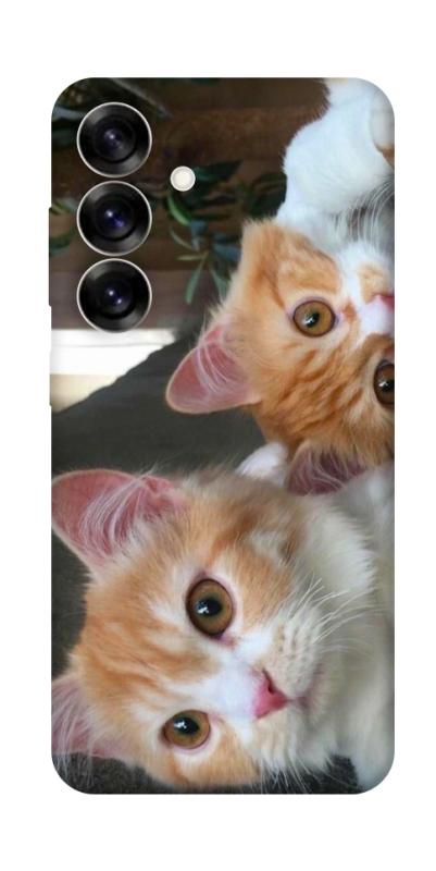 Чехол itsPrint Fluffy Duo для Samsung Galaxy S25, животные, купить оптом с доставкой