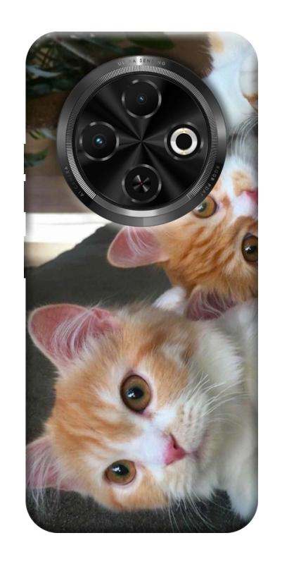 Чохол itsPrint Fluffy Duo для TECNO Spark 30C, тварини, купити оптом з доставкою