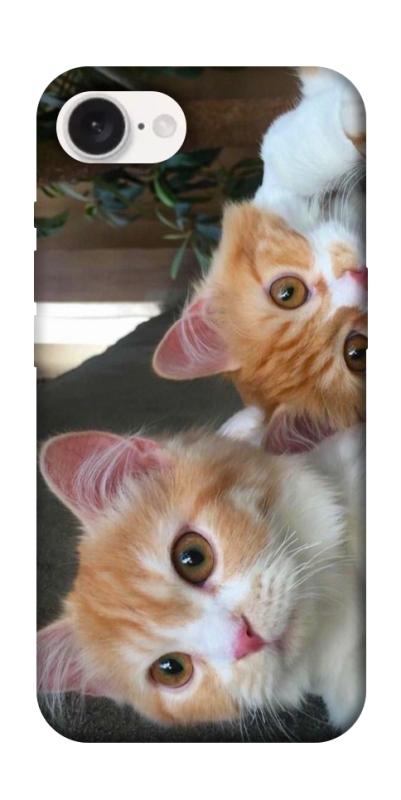 Чехол itsPrint Fluffy Duo для Apple iPhone 16e (6.1"), животные, купить оптом с доставкой