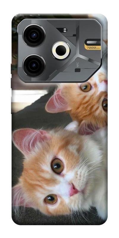 Чехол itsPrint Fluffy Duo для TECNO Pova 6 Neo (LI6), животные, купить оптом с доставкой