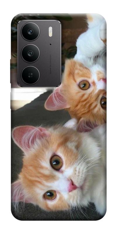 Чехол itsPrint Fluffy Duo для Realme C75, животные, купить оптом с доставкой