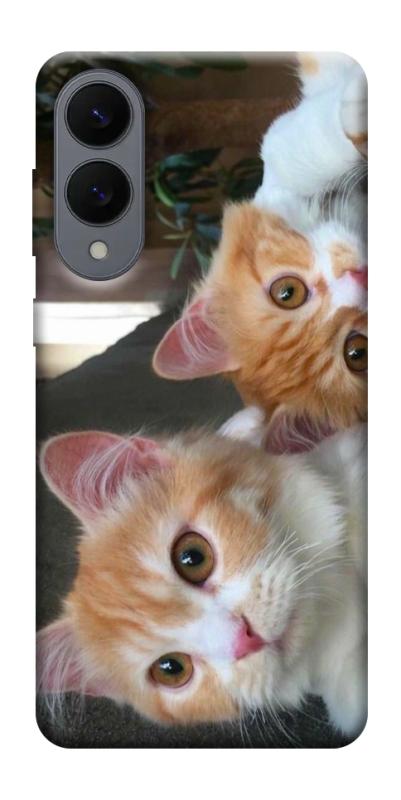 Чехол itsPrint Fluffy Duo для Samsung Galaxy S25 Edge, животные, купить оптом с доставкой
