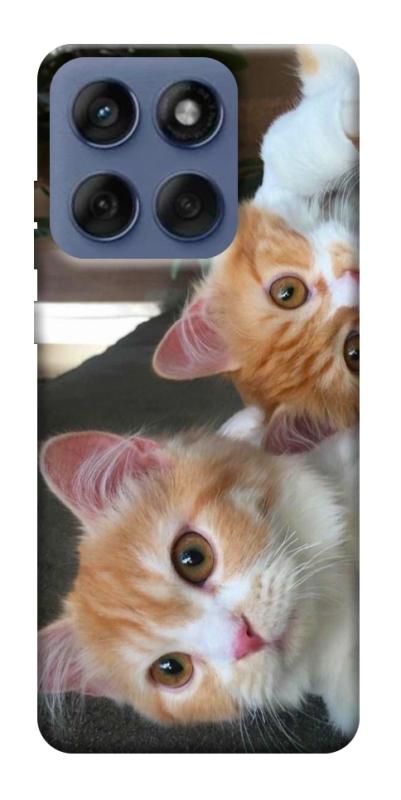 Чехол itsPrint Fluffy Duo для Motorola Edge 60 Fusion, животные, купить оптом с доставкой