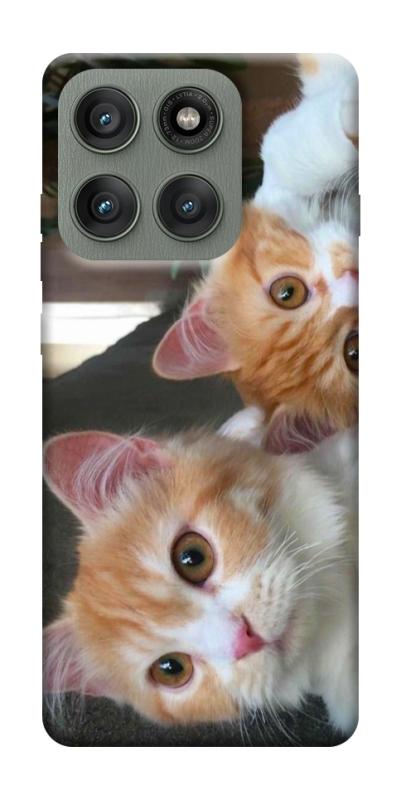 Чехол itsPrint Fluffy Duo для Motorola Edge 60 Pro, животные, купить оптом с доставкой