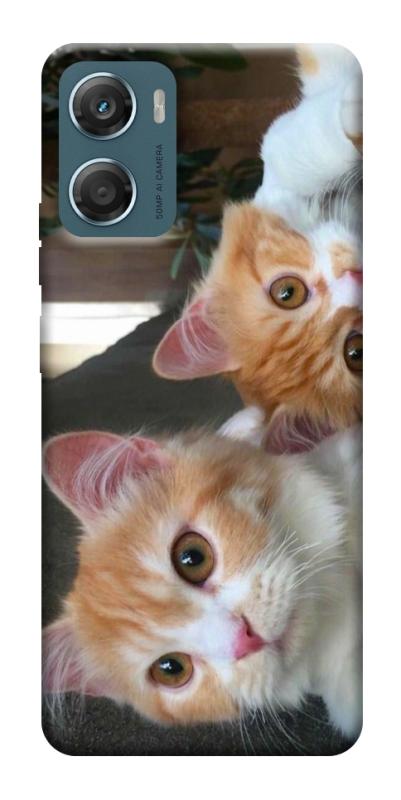 Чехол itsPrint Fluffy Duo для Motorola Moto G06, животные, купить оптом с доставкой