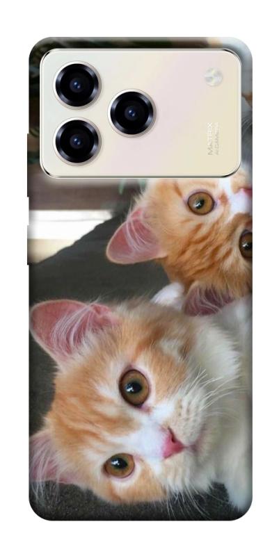 Чехол itsPrint Fluffy Duo для ZTE Blade A76, животные, купить оптом с доставкой