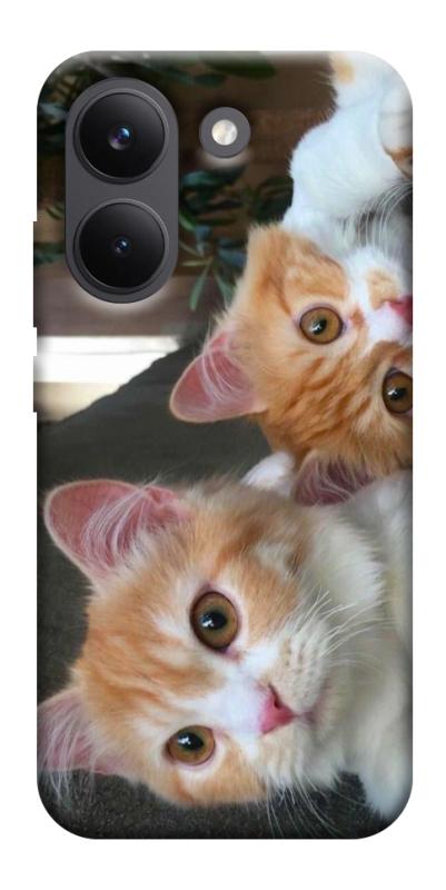 Чехол itsPrint Fluffy Duo для Xiaomi Poco X8 Pro, животные, купить оптом с доставкой